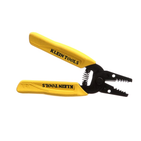 Klein Tools - 11045 - Wire Stripper,10-18 AWG,Yellow Handle,Solid Wire ...