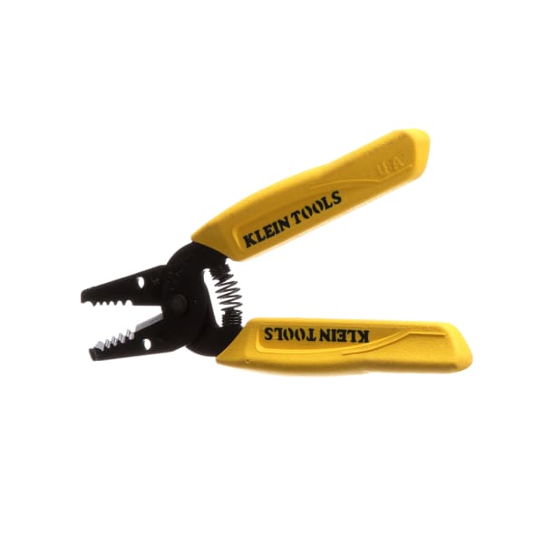 Klein Tools - 11045 - Wire Stripper,10-18 Awg,yellow Handle,solid Wire 