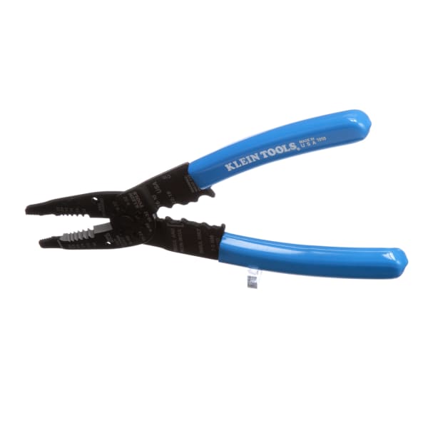 Long Nose Multi Tool Wire Stripper, Wire Cutters, Crimping Tool, 10-20 AWG Solid