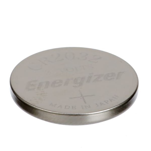 Coin/Button Battery,CR2032,Non-Rechargeable,Lithium,3VDC,240mAh,Pressure Contact