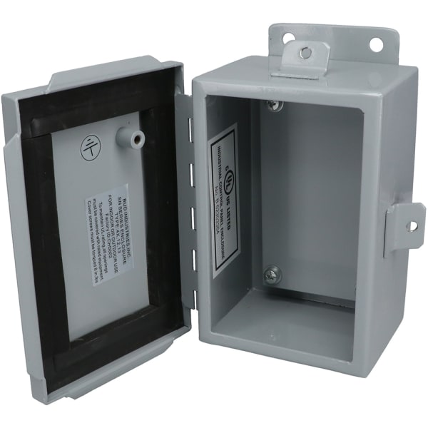 Bud Industries - SN-3700 - Electronic NEMA Enclosure, NEMA 4X, IP65 ...