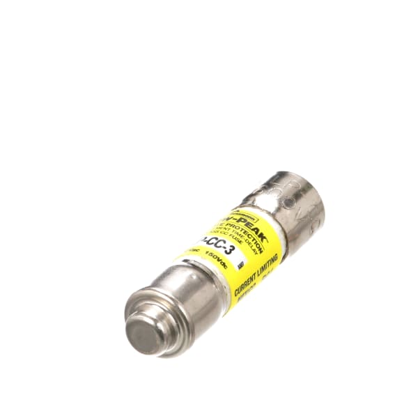 Bussmann by Eaton LPCC3 Fuse, Cylinder, TimeDelay, Class CC, 3A