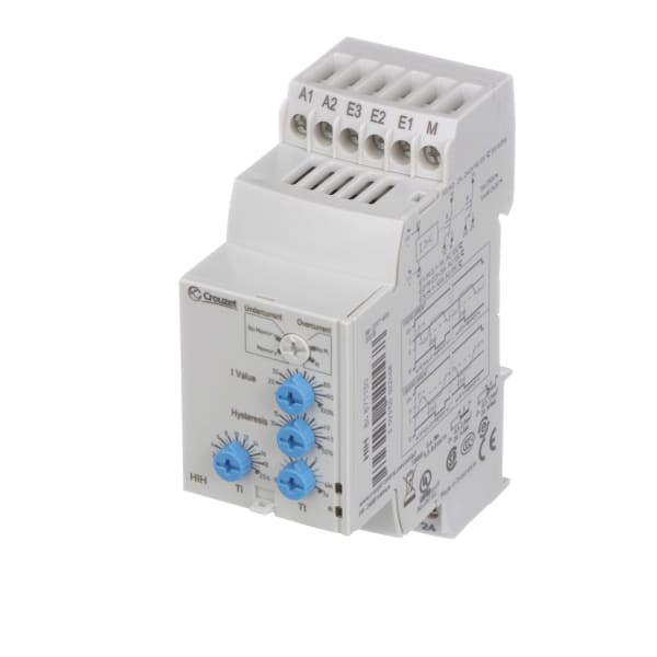 Crouzet - 84871130 - Current Monitoring Relay with 2NO/2NC Contacts, 3 ...