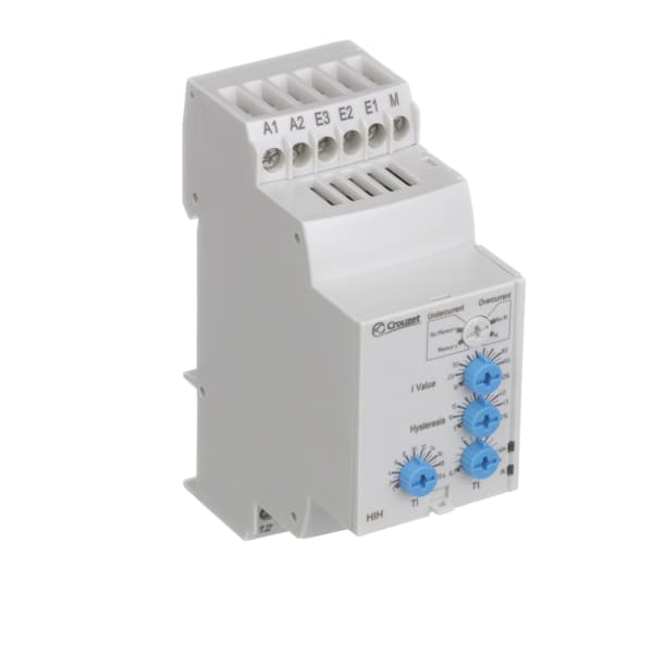 Crouzet - 84871130 - Current Monitoring Relay with 2NO/2NC Contacts, 3 ...