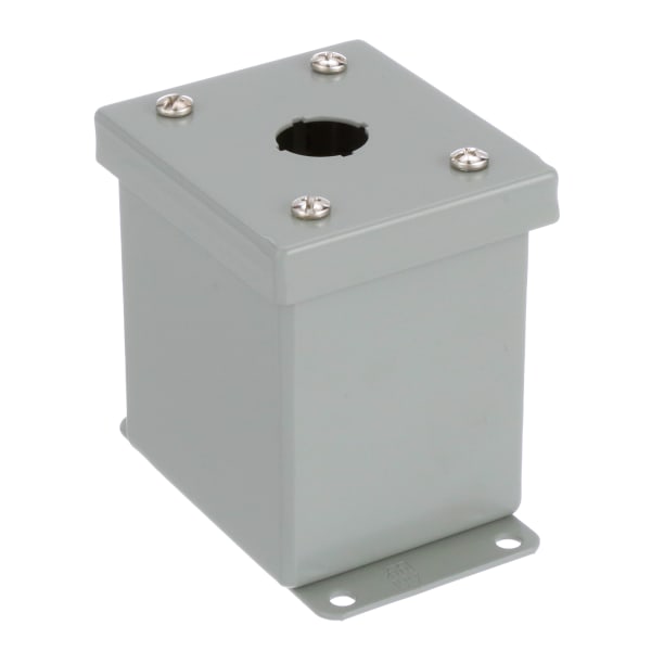 Hammond Manufacturing - MPB1 - Enclosure,Pushbutton, 1 Hole, 22mm ...