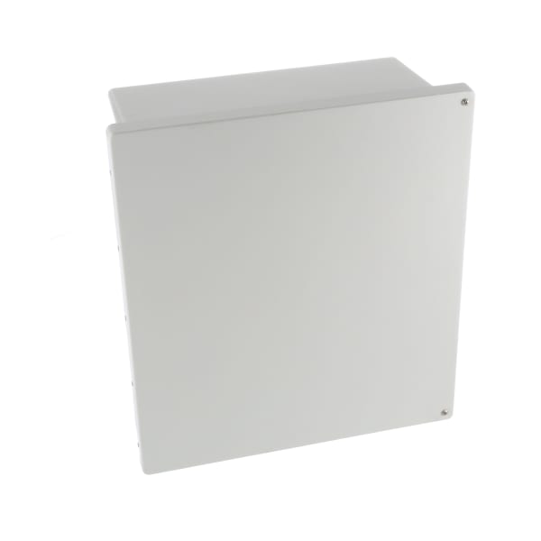 Enclosure, Junction Box, Polyester, NEMA 4X, Hinged, Screw Cover, 18.4x16.4x8.13