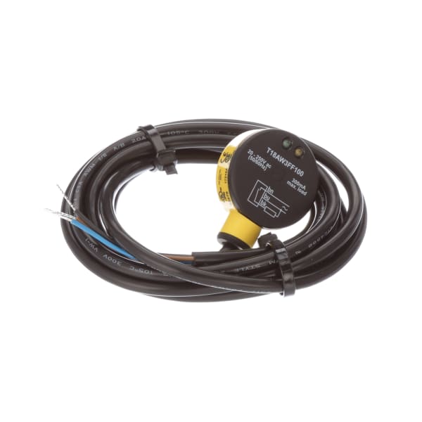 Photoelectric Sensor, Fixed Field, 100mm, 20-25-VAC, SSAC, Cable, T18