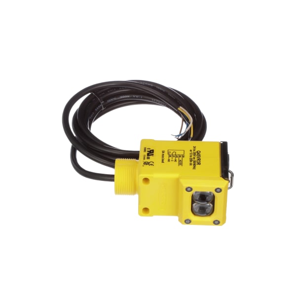 Banner Engineering - Q45VR3R - Photoelectric Sensor, Receiver, 60m, 12 ...