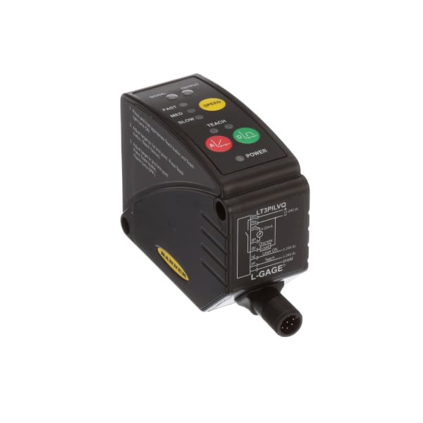 Banner Engineering LT3PILVQ Sensor M&I Lt3 Series Laser
