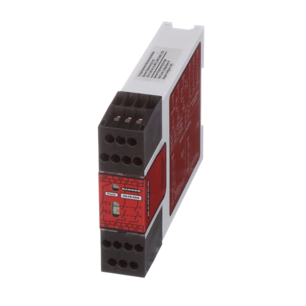 Safety Relay Module, 3NO, DIN Rail Mount, 6 A, 1 Dual/Single Channel, ES Series