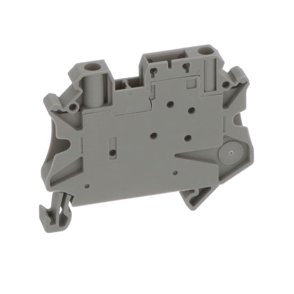 Disconnect Terminal Block 20A 500V Bolt Connection 26-10 AWG Gray UT Series