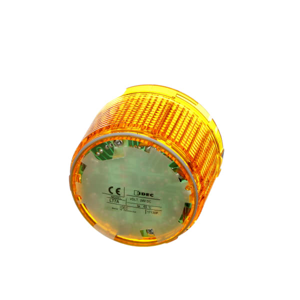 Dispositivo amonestador visual, módulo, destellando/LED constante, amarillo ambarino, 52mA, serie LT7