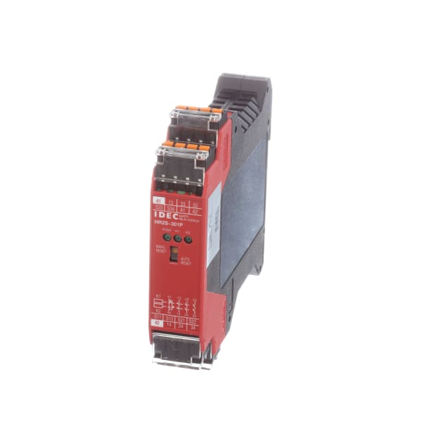 Safety Relay, Control, E-Stop, Switch, Cat3, Or Light Curtain, Type 2 Or 4, ,