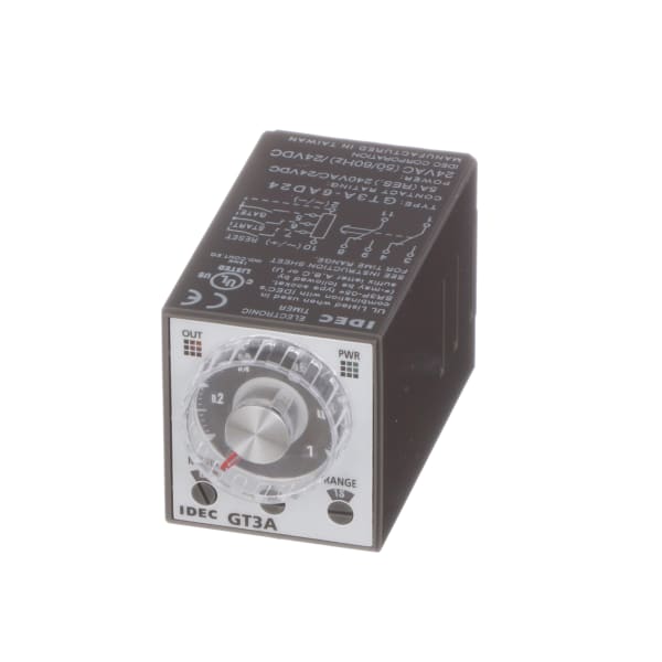 Multi Function TDR,Plug-In,0.1 s to 180 h,2NO/2NC,11 Contacts,DPDT,24V ac/dc