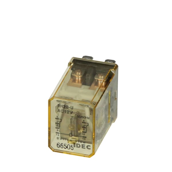 Relay, Power, DPDT, 10A, 12VAC, Basic Model, Blade Terminals