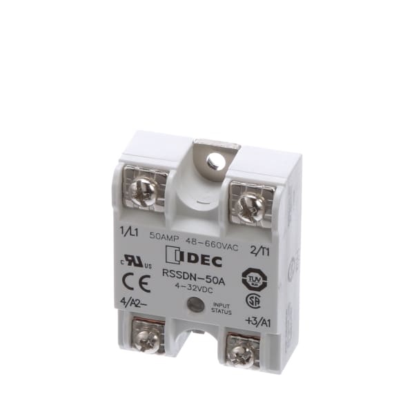 Solid State Relay, 32 VDC, SPST-NO, 50A/660V, Zero Switching, RSS Series