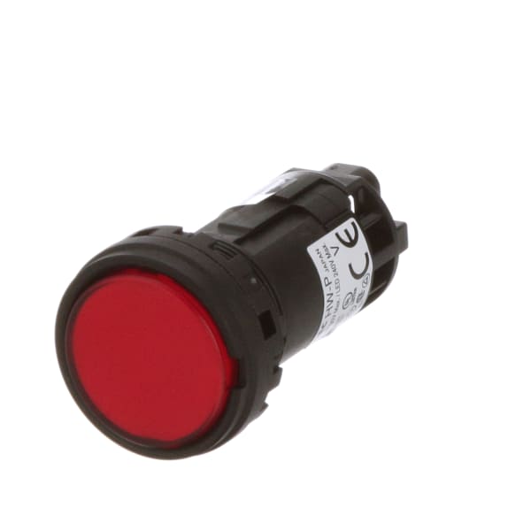 IDEC Corporation - HW1P-1FQD-R-24V - Panel Mount Indicator LED Pilot ...