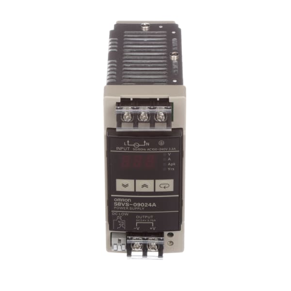 Omron Automation - S8VS-09024A - AC-DC Power Supply, 24V, 3.75A