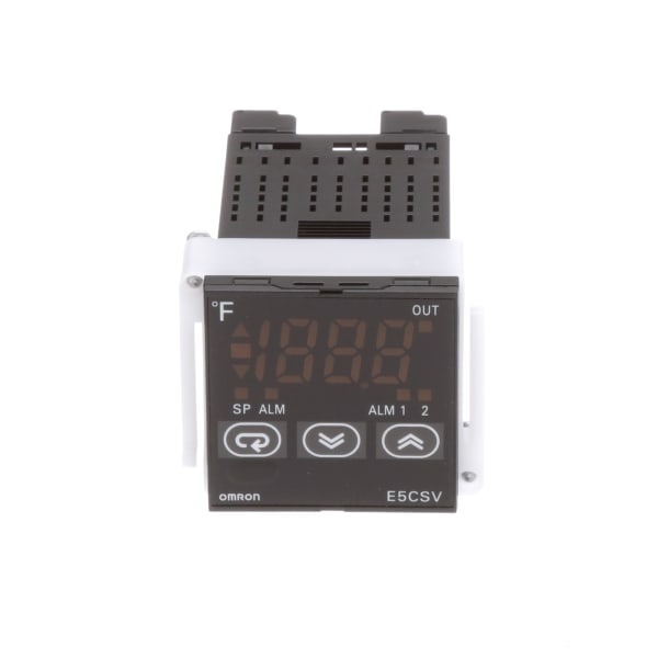 Omron AC Digital Temp Controller Universal Input- DC Out PID Control 1/16  DIN Panel or 11 Pin Socket Mount