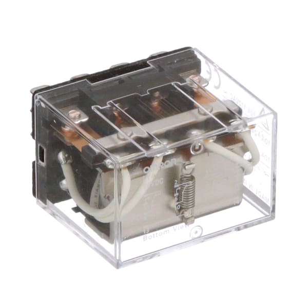 Ice cube relay, 4PDT, 24 VDC coil voltage, 10 A contact rating
