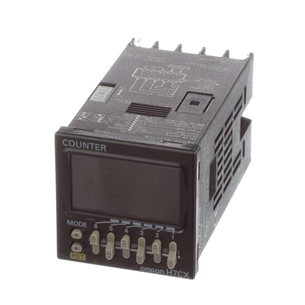 Counter, Digital, Six Digit, Multifunction, 1/16 Din, 100-240VAC, Screw Terminal