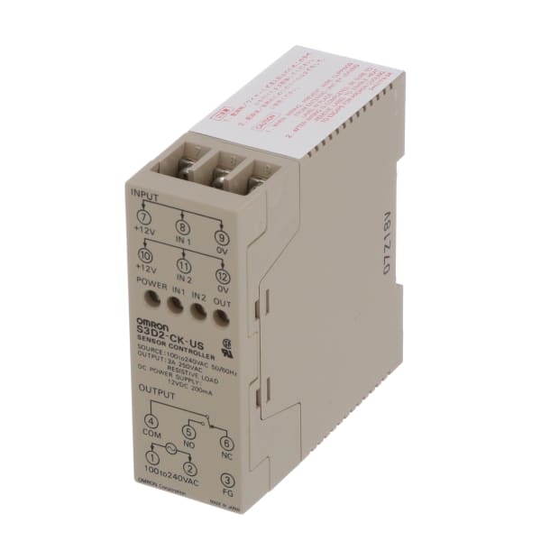 Omron Automation - S3D2-CK-US - CONTROLR SENS 100-240V RELAY OUT 