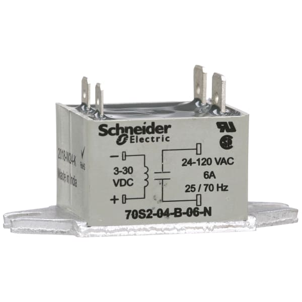 Schneider Electric Legacy Relays - 70s2-04-b-06-n - Relay, 24 To 140 