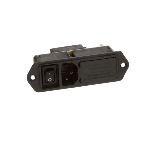 AC Power Entry Module, 5A, 120VAC, Panel Mount, Quick Connect, M Series