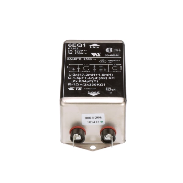 TE Connectivity 6EQ1 Filter RFI 6 A 2250 VDC 1450