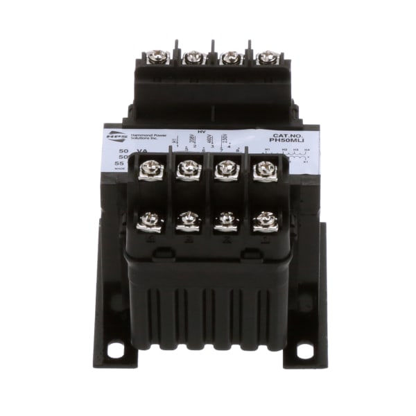 Hammond Power Solutions - PH50MLI - Transformer 50VA 240/480VAC Primary ...