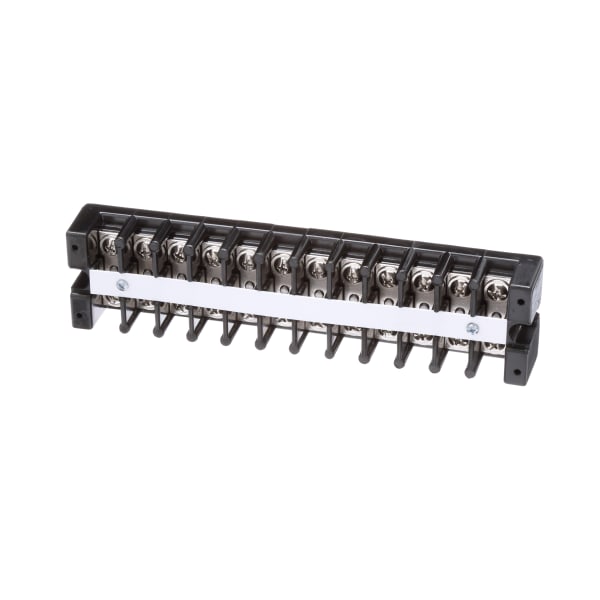 Terminal Block Connector Barrier 12 5/8 in. 16-10 AWG 1500 Series 30 A 600 V