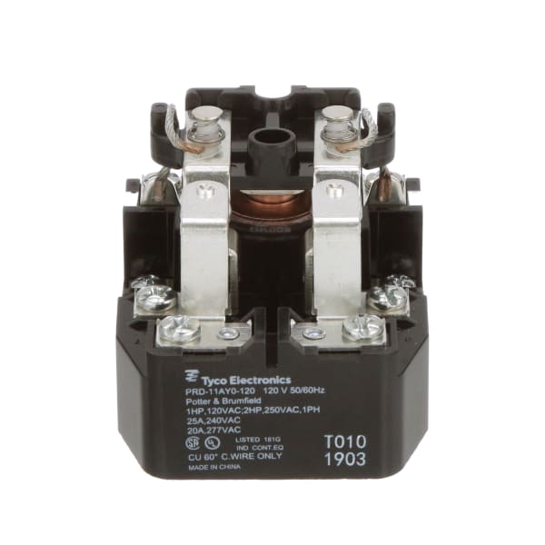 TE Connectivity - PRD-11AY0-120 - Power Relays, Panel, 25A, DPDT, Ctrl ...