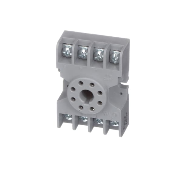 Relay Socket, 8 Pin, Panel Mount, Used With KRPA Relays, KRP Series