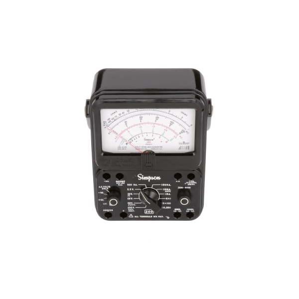 Simpson - 260-8 12388 - Milliammeter 0 To 1000 VDC Voltage Range