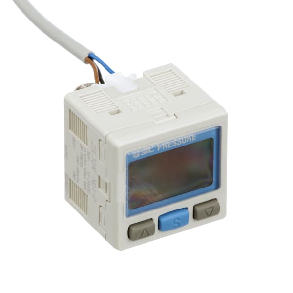 SMC Corporation ZSE30AFN01PL NPT 1/8 Pressure Switch, 100kPa to 100kPa RS