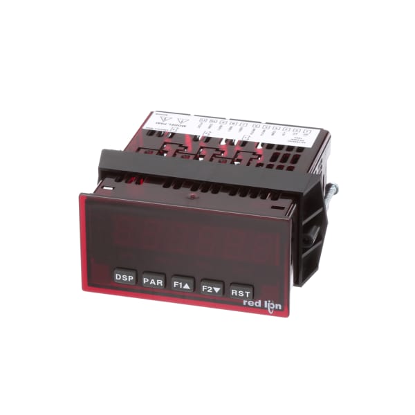 Counter/Rate Meter, 85-250VAC, red sunlight readable display, field upgradeable,