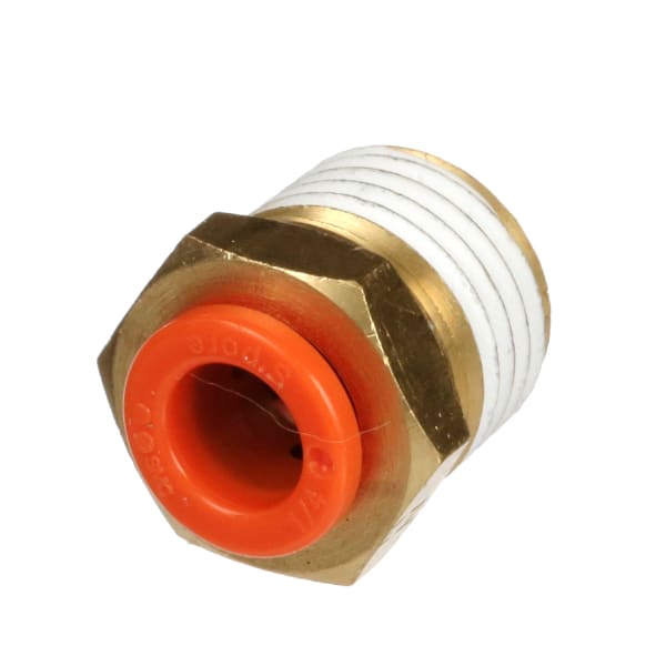 SMC Corporation - KQ2H07-35AS - Tubing Fitting,Male Connector,1/4in,1/4 ...