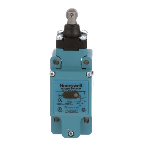 Honeywell - GLGA12C - Snap Action Limit Switch, Global Top Roller ...