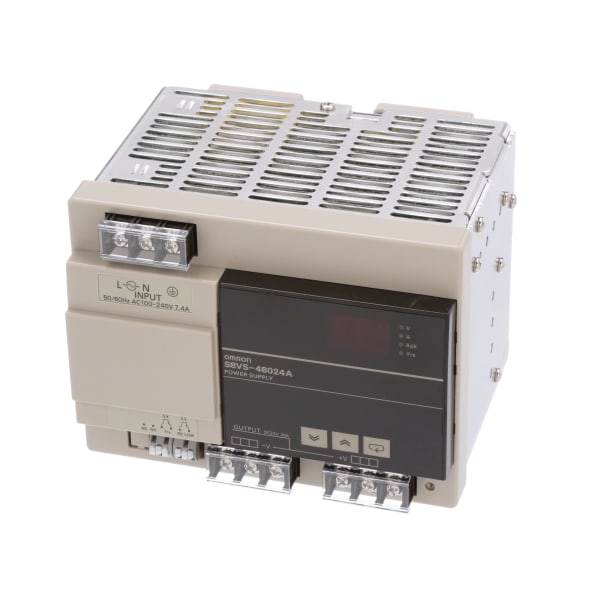 omron スイッチング・パワーサプライ 交換時期モニタ付タイプ 240W 24V10A出力 アラームPNP出力 (正式製品型番:S8VS- 通販 