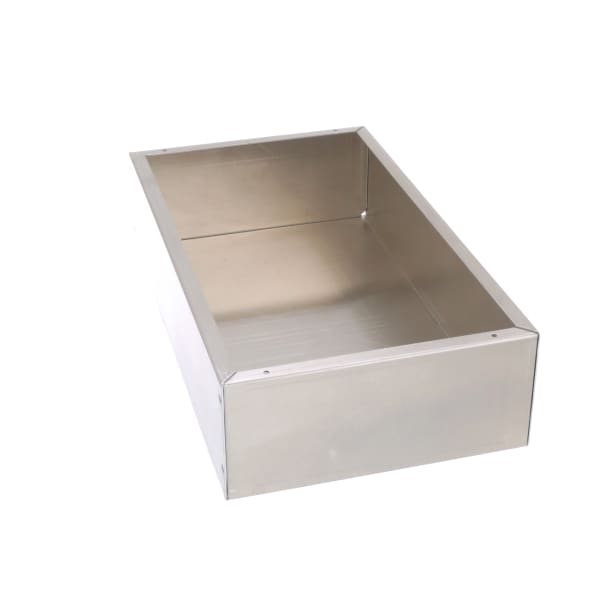 Enclosure,Box-Lid,Desktop,Aluminum,12x7x3 In,Buy Cover Seperately,1444 Series