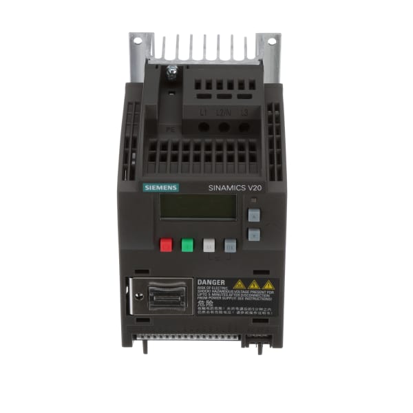 Siemens - 6SL32105BE175UV0 - AC Drive, 1 Hp, 480V, 3 Ph, 0.75 kw