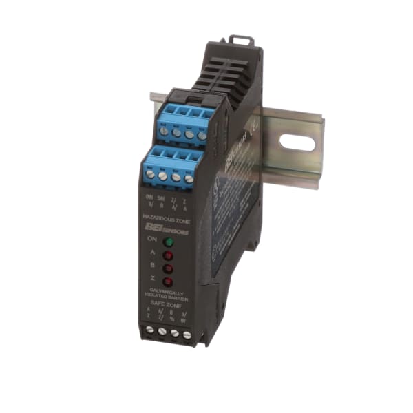 Sensata - BEI Sensors - 60004-003 - Intrinsically Safe Barrier 12-28VDC  Supply 5V Encoder Power 12-28V Out DIN Rail - RS