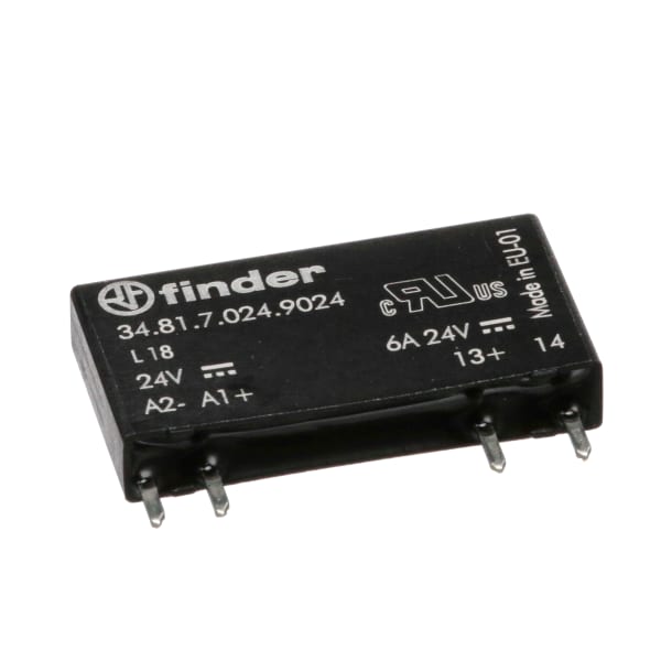 Finder - 34.81.7.024.9024 - SSR, PCB, SPST-NO, 24VDC, 20A