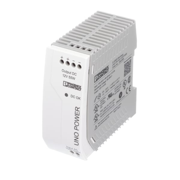 Phoenix Contact - 2902999 - Power Supply,AC-DC,12V,4.6A,85-264V In ...