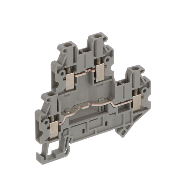 Phoenix Contact - 3046744 - Feed-through Terminal Block Screw Conn Gray ...