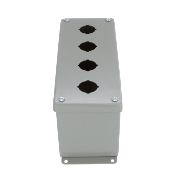 nVent HOFFMAN - E4PBX - Enclosure,Pushbutton,4 Hole,30.5mm,Steel,NEMA13 ...