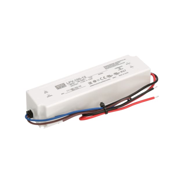 Mean Well Lpv Power Supply Led Driver V A W Lpv Series Rs