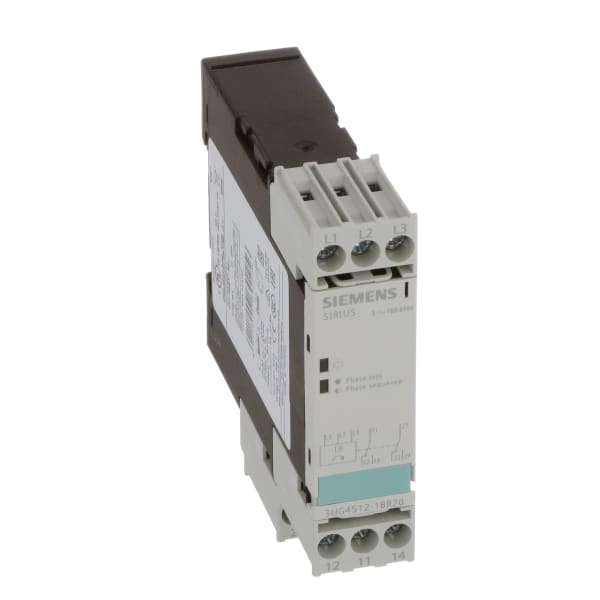 Phase Monitoring Relay, 160-690 V, 4 A, DIN Rail, Screw Terminal, 4UG Series