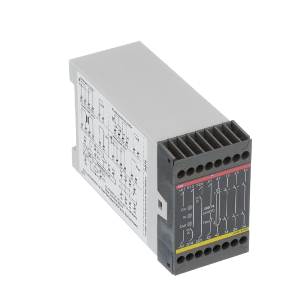 ABB Jokab Safety - 2TLA010004R0000 - JSBT4 Safety Relay, Dual Channel ...