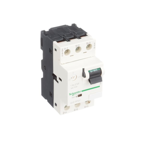 Schneider Electric - GV2RT07 - Electric TeSys 1.6, 2.5 A 3P Motor ...